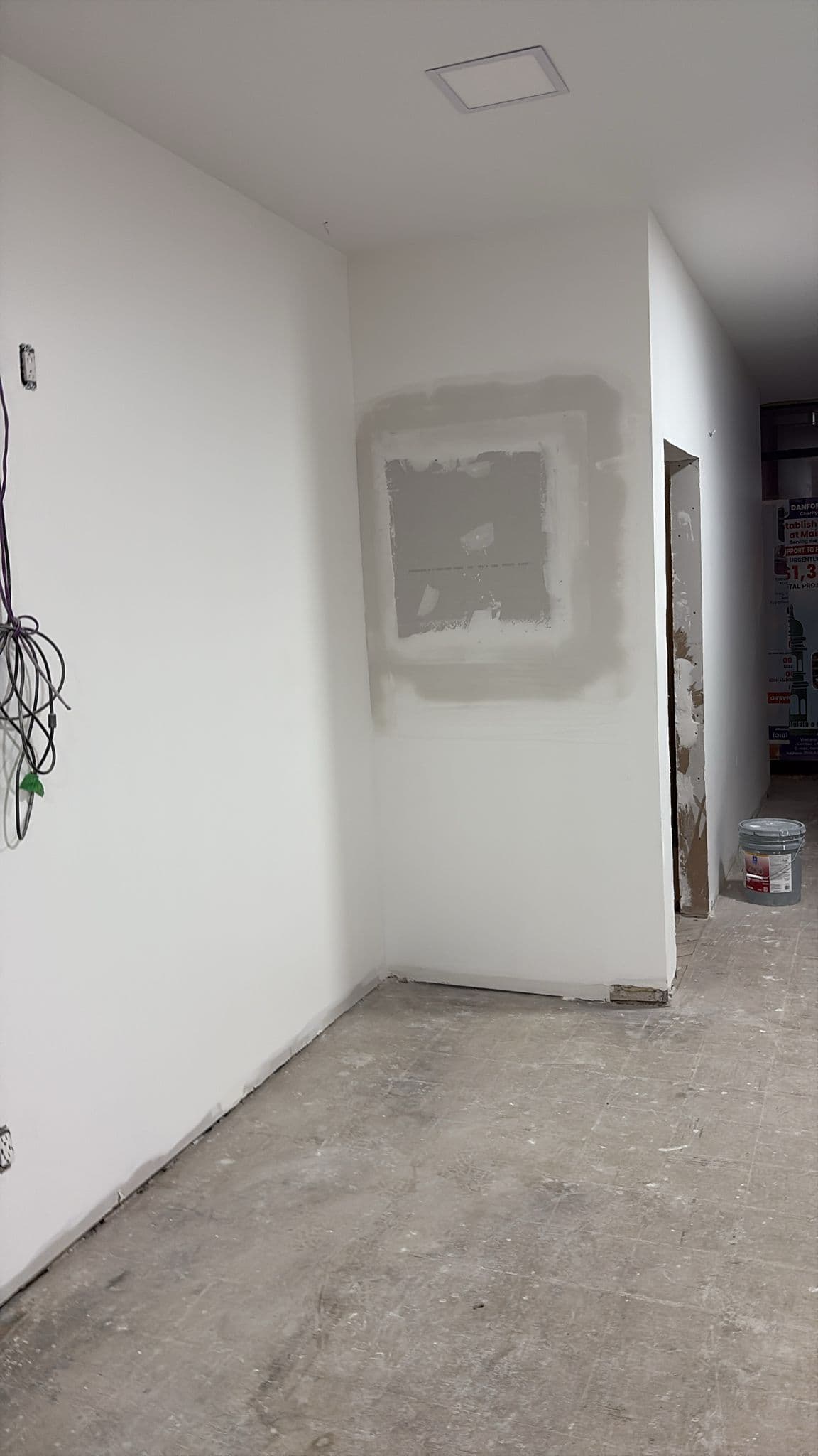 Interior renovation detail